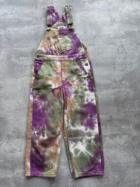 Molo Girls Tie Dye Overalls Size 110 5-6 Years
